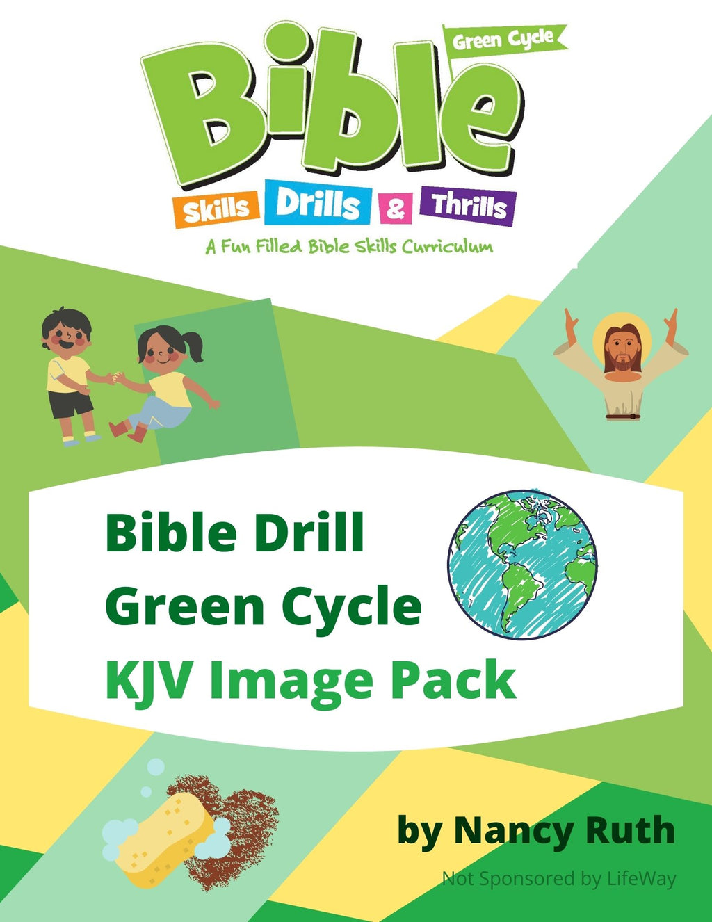 Bible Drill Green Cycle Image Pack (KJV, ESV, or CSB)