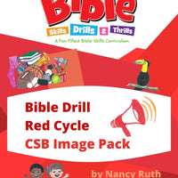 Bible Drill Red Cycle Image Pack